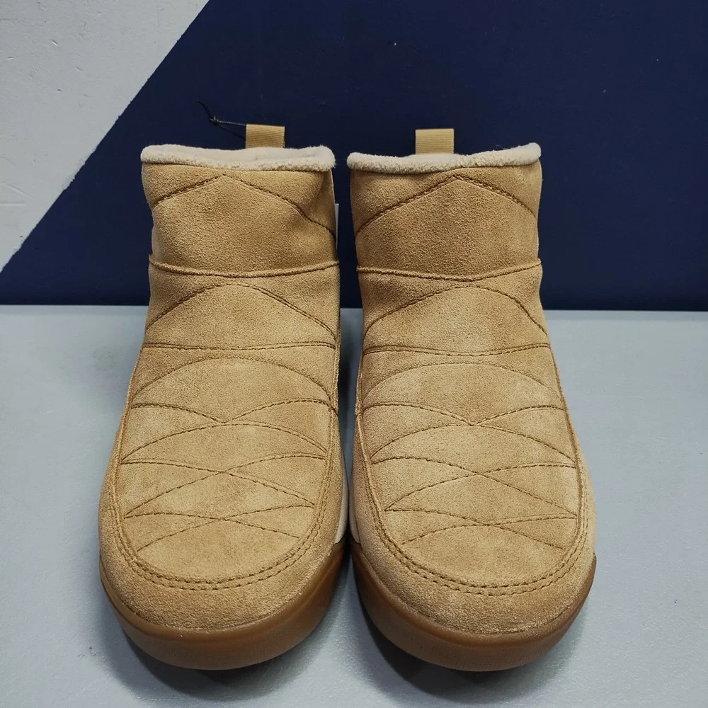 Columbia Minx Xtra Shorty Suede Boots Womens 7.5 Brown Tan Cushioned BL4141-220